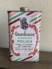 1960s Vintage GUARDSMAN POLISH KNIGHT GRAPHIC Full Pint picture