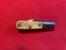 Vintage  USA  Ulster  Folding Barlow Knife  Bone Handle picture