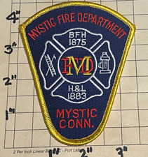 Mystic (CT) Fire Department Patch    ***NEW*** picture