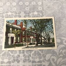 Starbuck Houses Nantucket Massachusetts 1952 Chrome Vintage Postcard Unposted picture