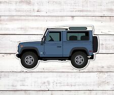NAS Defender 90 Station Wagon Decal - Arles Blue LAND ROVER picture