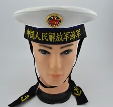 Original Chinese NAVY PLA Type 85 Sailor hat  UNISSUED  + badge picture