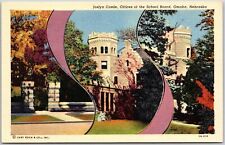 Joslyn Castle Offices Of The School Board Omaha Nebraska NB Museum Postcard picture