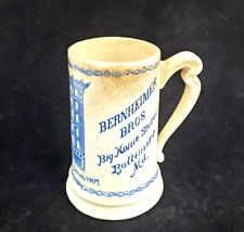 Antique Haynes Salts  Bernheimer Bros 1907 Store Opening Promo Baltimore MD Mug picture