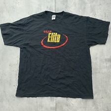 Vintage Exxon Elite Black Tshirt Anvil Tag American Oil Company Size XXL picture