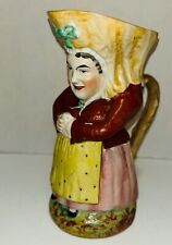 Antique Toby Jug Staffordshire England mid. 19th c. picture
