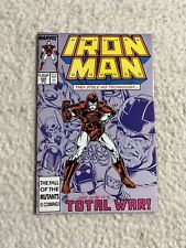 Iron Man #225 First Armor Wars Marvel Comics 1987 picture