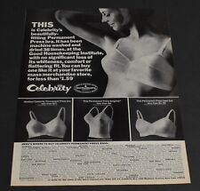 1966 Print Ad Sexy Celebrity Bra Beauty Blonde Lady Fashion Art Style Comfort picture