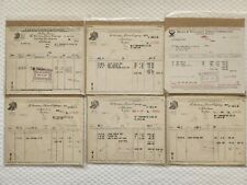LOT OF AMERICAN TOBACCO COMPANY SALES RECEIPTS 1930'S & 40'S picture