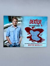 DEXTER SEASON 1 & 2 COSTUME CARD COMIC CON EXCLUSIVE DEXTER MORGAN SHIRT #DCC1 picture