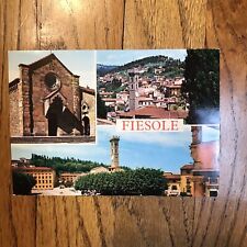 Vintage FIESOLE Monastery Of San Francisco California CA Postcard Picture Church picture