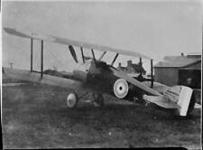 RFC Sopwith 1F1 Camel biplane on airfield ca 1916 AVIATION OLD PHOTO picture