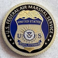 U S Federal Air Marshal Challenge Coin picture
