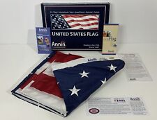 Annin American U.S. Flag 4' x 6' Nyl- GLO Made In USA. All-Weather In Box picture