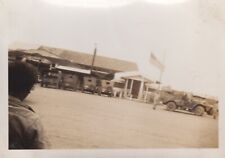 Vtg B&W Photo The Philippines 1945 1946 US Military Building Manila WW2 Pacific picture