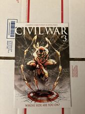 Civil War #3 Michael Turner Iron Spider Variant Cover (2006) CGC it Movie MCU NM picture