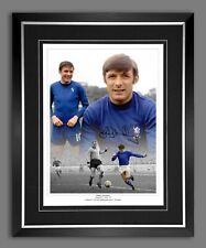 Bobby Tambling Signed And Framed Chelsea Football Montage.B Football Memorabilia picture