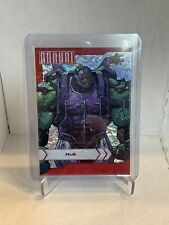 2022-23 UD Marvel Annual Silver Sparkle Parallel Hulk picture