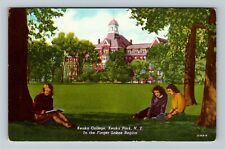 Keuka Park NY-New York, Keuka College, Vintage Postcard picture