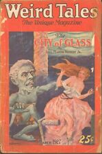 Weird Tales 1927 March. Contains The White Ship by H. P. Lovecraft  Pulp picture