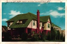 1928 Home of First Miss Alabama & Star Lois Wilson Hollywood California Postcard picture