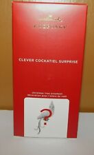 New SEALED Hallmark Ornament Clever Cockatiel SURPRISE White or Gold 2020 picture
