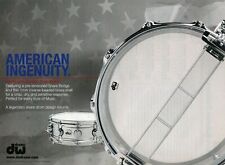 2015 Print Ad of DW Drum Workshop Collector's Series True-Sonic Snare Drum picture