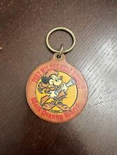 Fort Wilderness resort Walt Disney World vintage Leather keychain picture