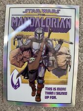 2022 Topps Chrome Star Wars The Mandalorian Comic Covers #CC-1 picture