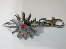 BLAZING SUN LOGO KEY CHAIN GREAT FOR ANY VINTAGE COLLECTION picture