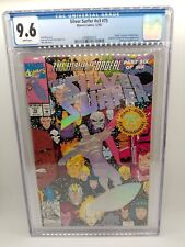 Marvel Comics The Silver Surfer #75 Embossed Anniversary Cover - CGC 9.6 picture