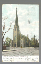 New Jersey Postcard Newark St. Patrick's Church 1909 picture
