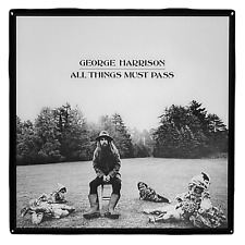 GEORGE HARRISON All Things Must Pass COASTER Custom Ceramic Tile Barware Corked picture