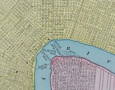 Vintage 1899 NEW ORLEANS LA Map 11