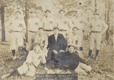 Postcard Real Photo High Avenue Athletic Club Baseball Team Altoona PA 1907 picture