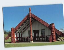 Postcard Historical Meeting House of the Ngati Tuhopo People, New Zealand picture