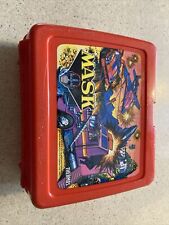 Mask M.A.S.K. Thermos robot truck vintage red lunchbox car plain vintage picture