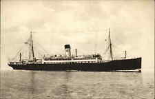 Steamship Boats, Ships SS Suecia Britannia Swedish Lloyd Gothenburg c1920s RPPC picture