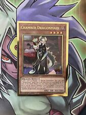 MGED-EN022 Chamber Dragonmaid Premium Gold 1st Edition Near Mint Condition Yugio picture