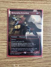 MTG Lost Caverns of Ixalan Rampaging Ferocidon Borderless special guest NM card picture