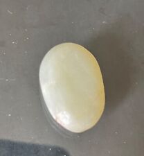 Vintage Chinese natural Hetian nephrite jade pebble rock / pendant / amulet C1 picture