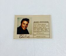 Rare 1994 Elvis Presley Identification Security Card ID Laminated Souvenir 23 picture
