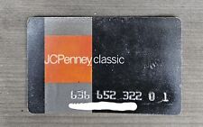 JcPenny Classic Charge Credit Card Expired Department Store Collectible picture