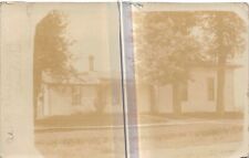 CASTALIA Iowa postcard RPPC U B Parsonage church house 1908 picture