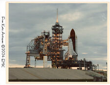NASA Photo - Discovery on Pad w/ Service Platform open - Undated Original Photo picture