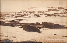 Finse Station in Norway Bergensbanen Bergen Line Railway 1910s RPPC Postcard picture
