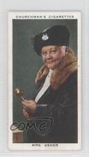 1938 Churchman's In Town To-Night Tobacco Mrs Usher #46 1s8 picture
