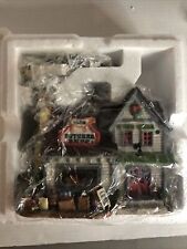 Lemax Enchanted Forest Arpin Butcher Shop Lighted Christmas Village House READ picture