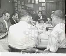 1959 Press Photo Rabbi Rosenberg presides at Torah Study Luncheon - afa31621 picture