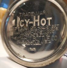 Vintage ICY-HOT THERMOS VACUUM BOTTLE with CUP and CORK - 14